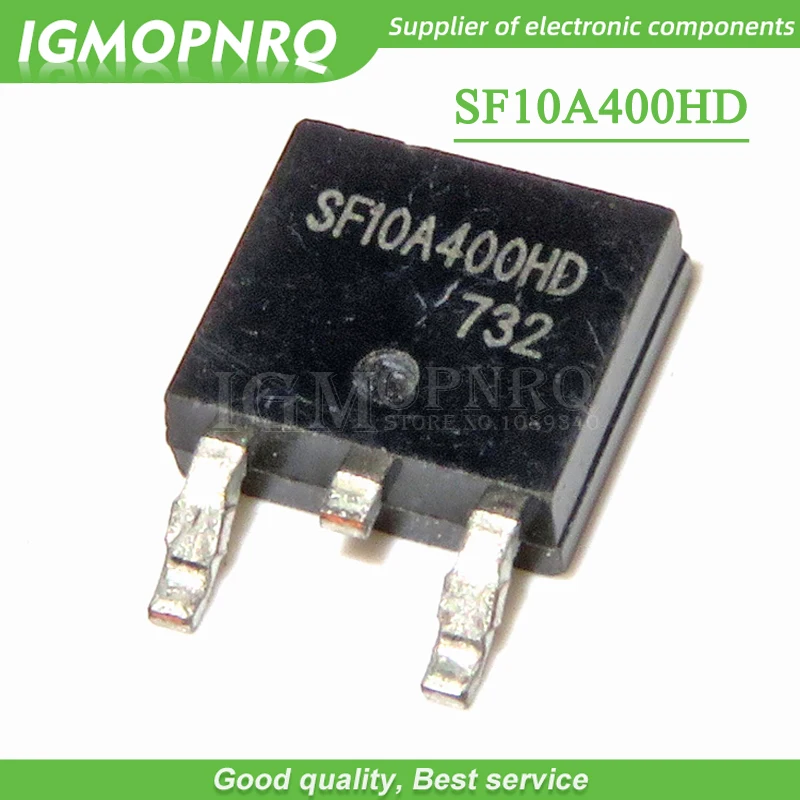 

100PSC SF10A400HD TO-252 SF10A400 TO252 10A400