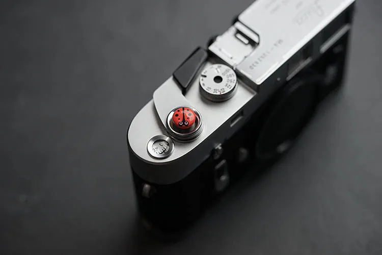 Металлическая Божья коровка выпуклая кнопка спуска затвора для камеры с