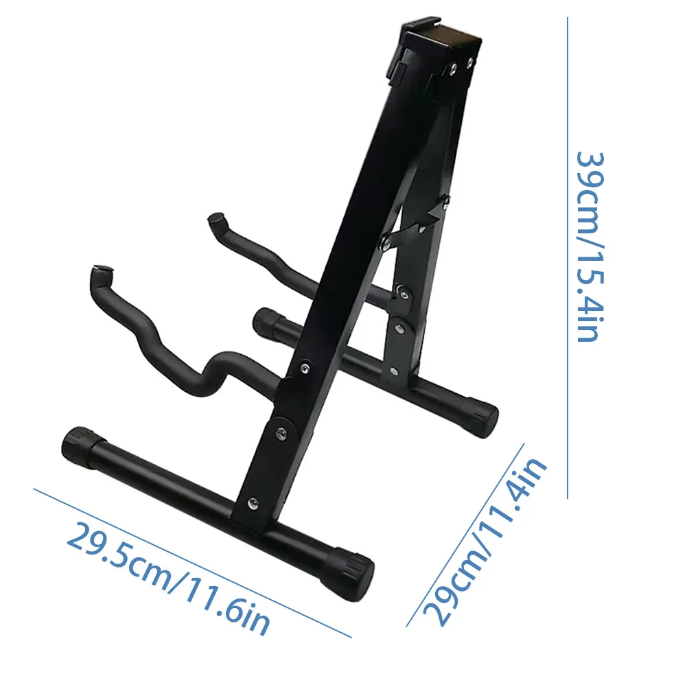 

Professional Electric Guitar Stand Universal Folding Electric Acoustic Bass Stand A-Frame Musical Rack Holder Guitar Accessories