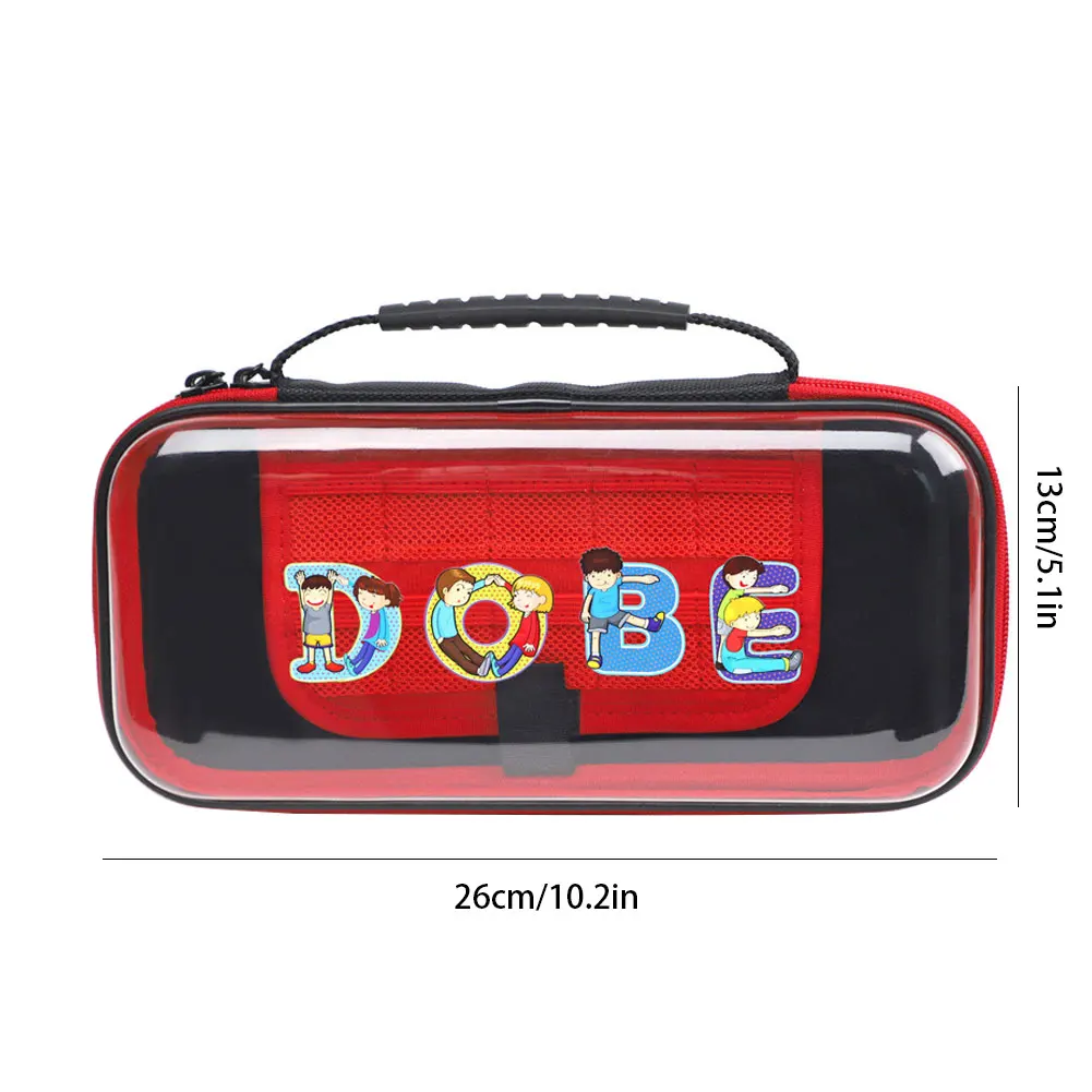

Game Accessories Set Switch Case Bags Switch Storage Accessories Bag Portable Transparent Switch Travel Carrying Bag Hand Bag