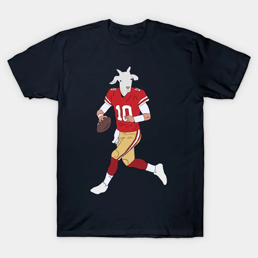Jimmy Garoppolo модель телефона футболка ниндеры 49ers 9ers forty niners garoppolo jimmy g GOAT gold 10|Мужские