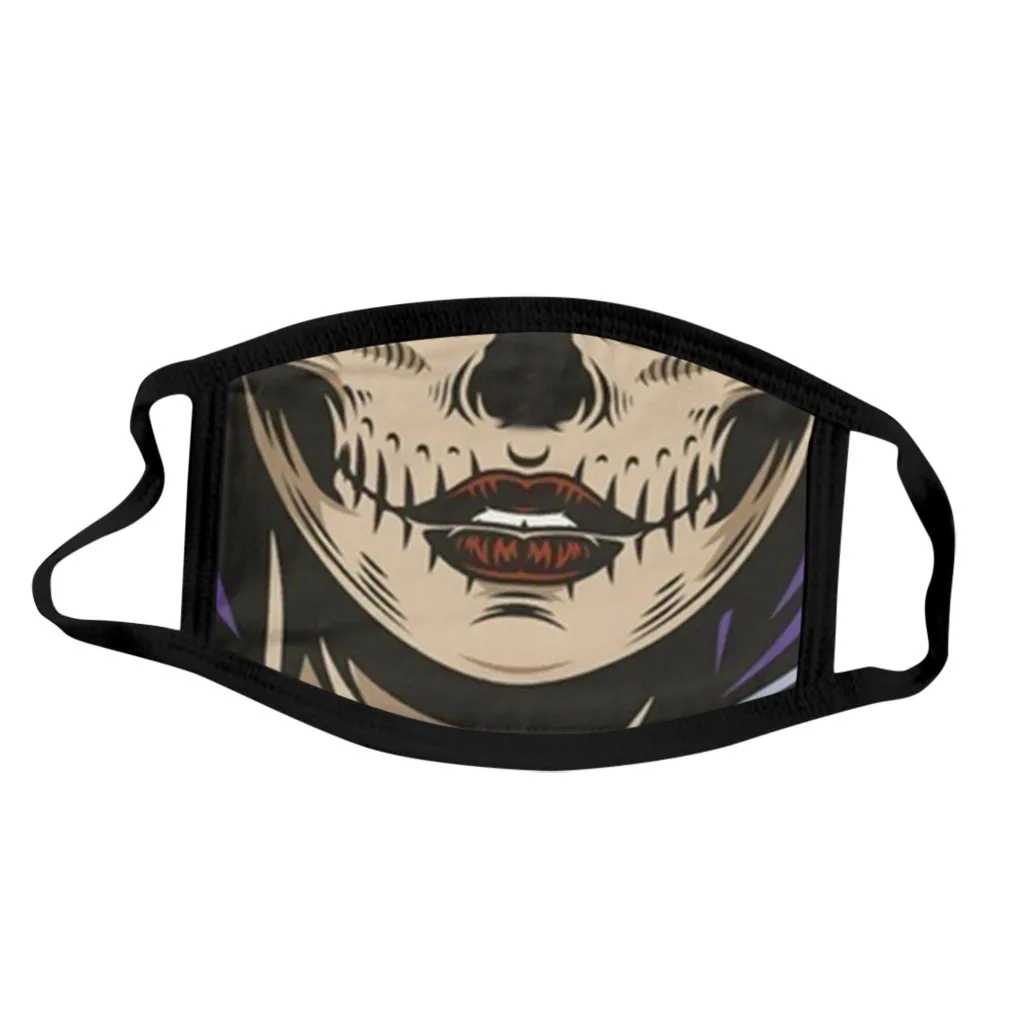 Модные маски для лица день мертвой череп Карнавальная маска с выражением