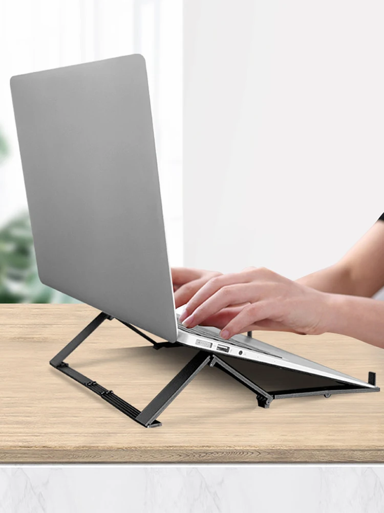 Регулируемая подставка для ноутбука MacBook Air Pro портативный складной держатель