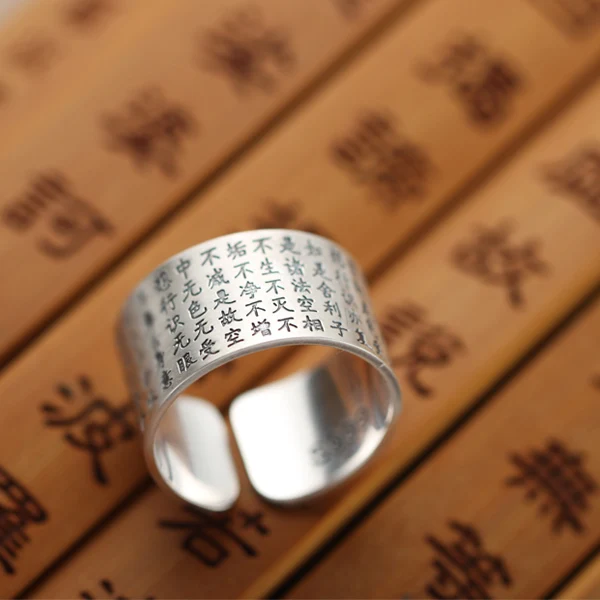 Женские кольца JIANERY серебряные буддизма эффектные ювелирные украшения на палец