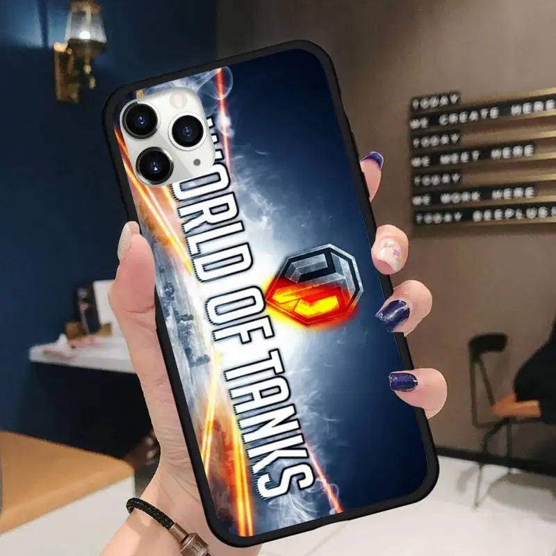 

World of tanks Phone Case for iPhone 11 12 pro XS MAX 8 7 6 6S Plus X 5S SE 2020 XR Soft silicone
