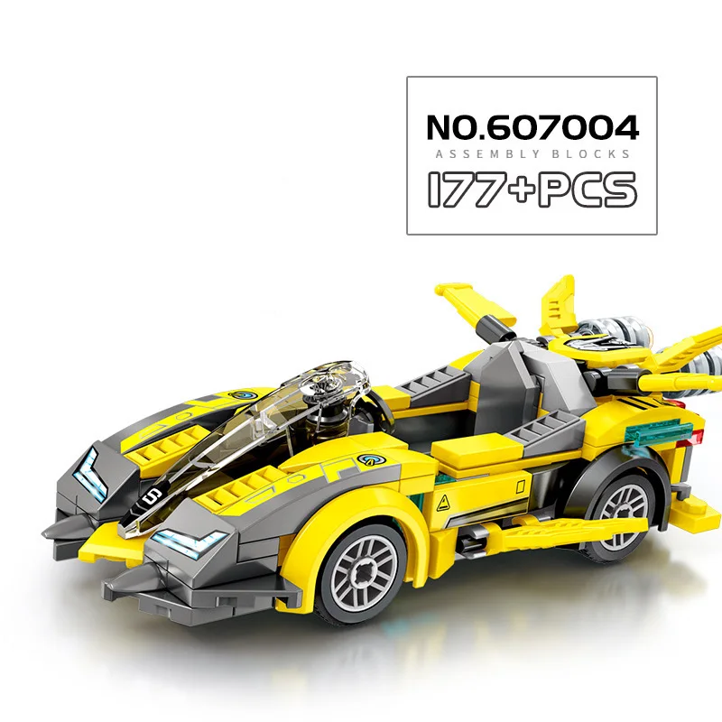 Скоростной чемпион гоночный автомобиль наборы совместимых с городскими