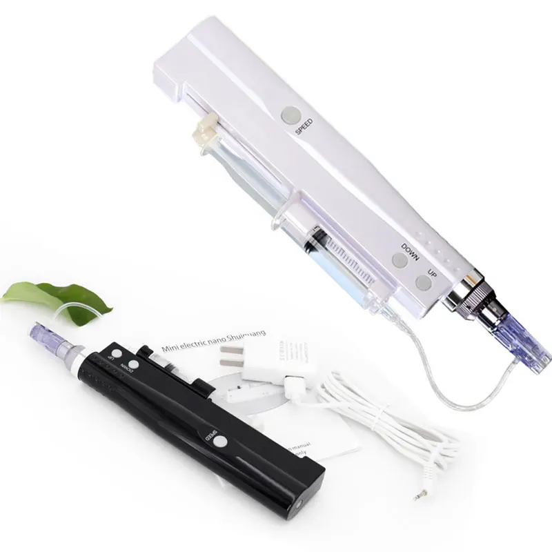 Портативное омоложение нано гидро Мезотерапия пистолет для удаления морщин лица