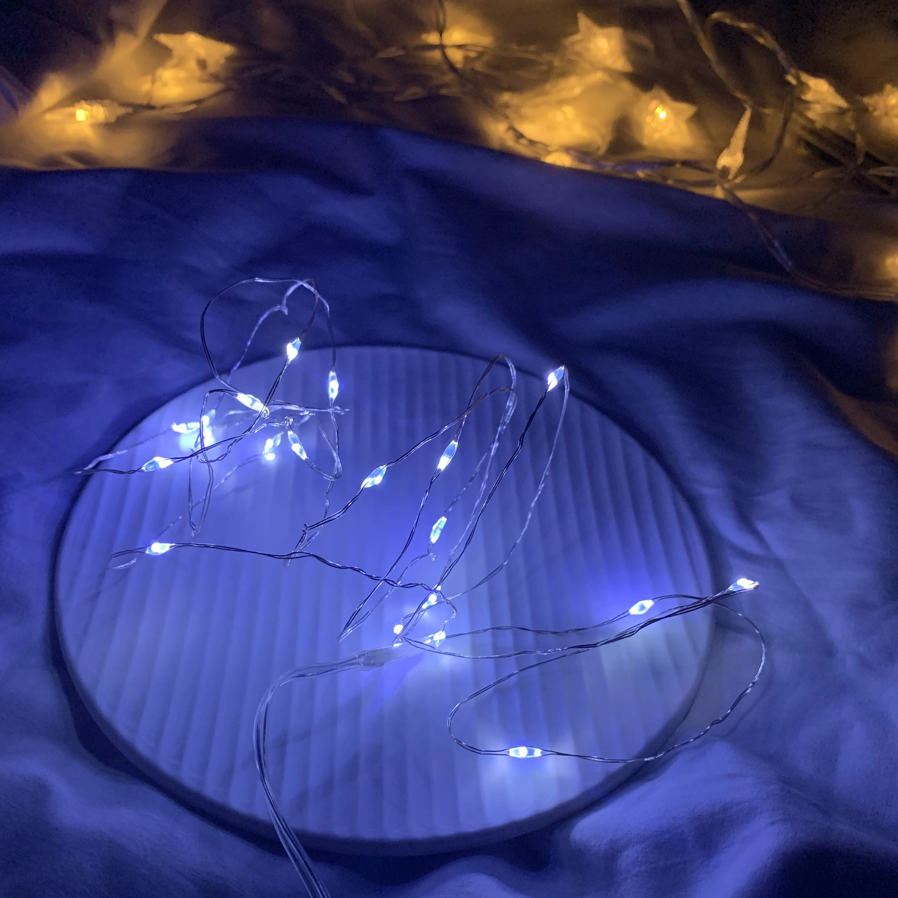 2 м 20 огней пробковая световая струна медная проволока световое украшение