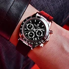 Часы-хронограф PAGANI Мужские кварцевые, спортивные водонепроницаемые светящиеся брендовые люксовые