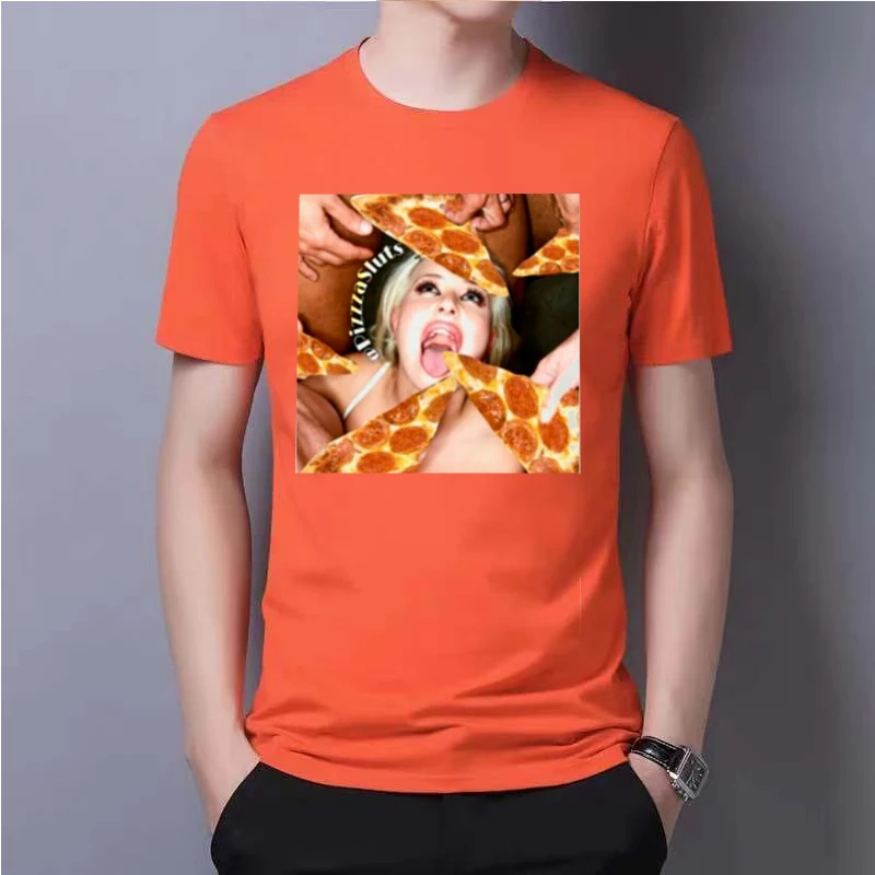 

Men's and women's fun T-shirt oversized cute pattern T-shirt 100 pure cotton