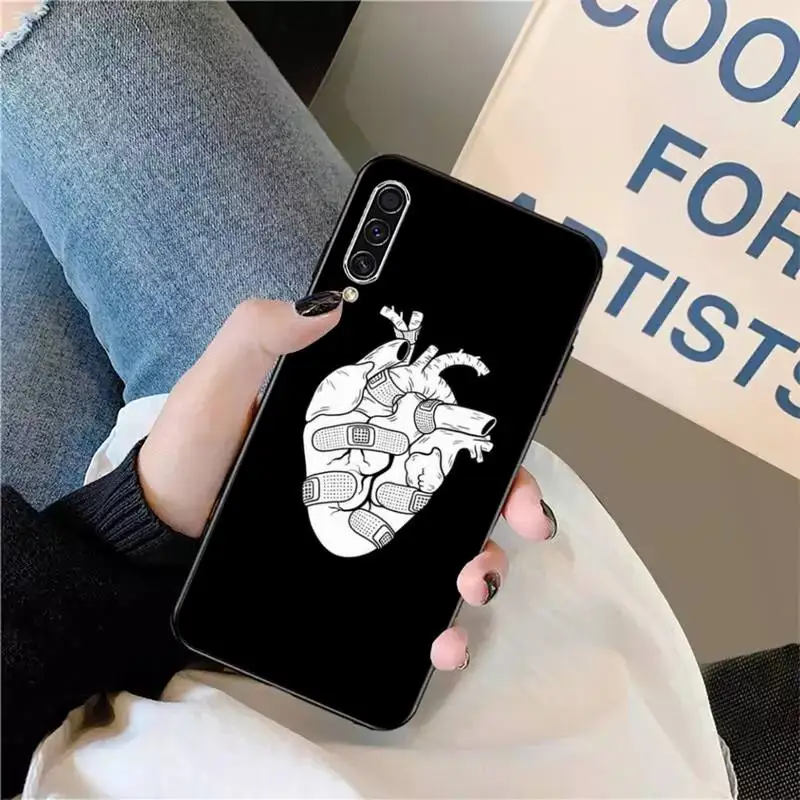 

Brain Meridian Kidney Human Organs Phone Case For Samsung galaxy A S note 10 7 8 9 20 30 31 40 50 51 70 71 21 s ultra plus
