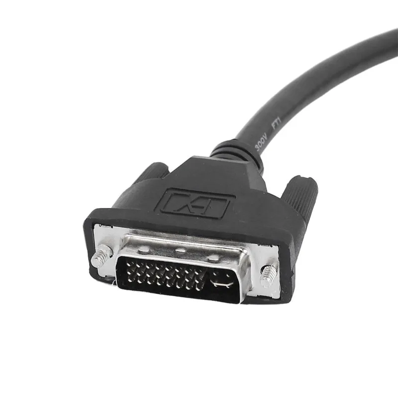 Кабель DVI VGA I с двумя разъемами 24 + 5 к папа M/M видео кабель LFX ING|Кабели VGA| |