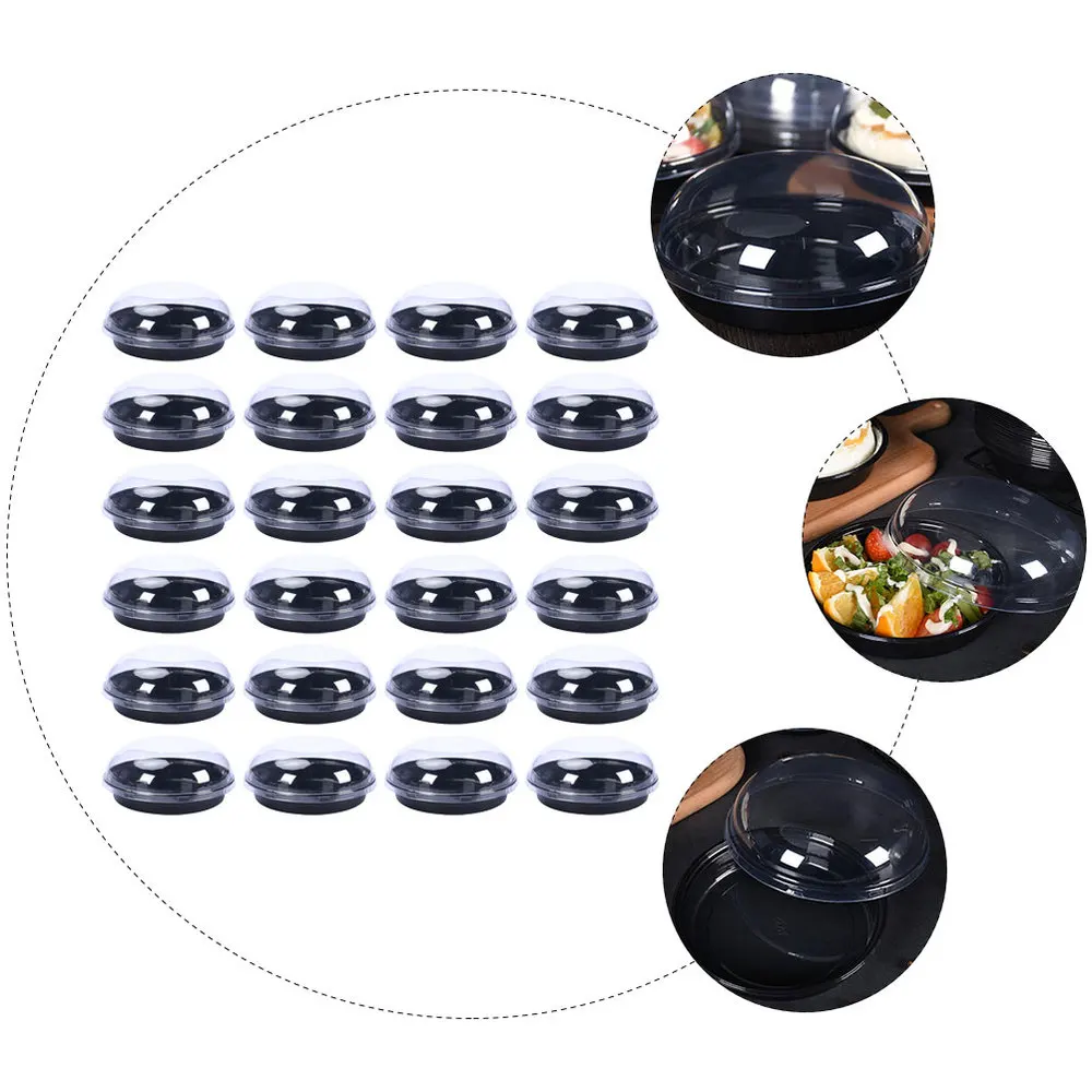 

1 Set/50PCS Baking Cake Box Pastry Packaging Box Fresh-keeping Fruit Salad Box