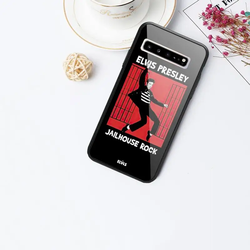 

Rock Star Glass Phone Case For Samsung Galaxy S20 Ultra S10 S9 S8 S7 Plus Edge S10 E Lite Note 8 9 10 Pro Cover