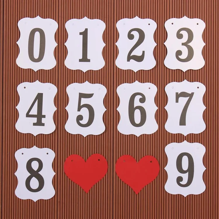 Висячая Бумажная гирлянда на свадьбу 1 комплект | Дом и сад