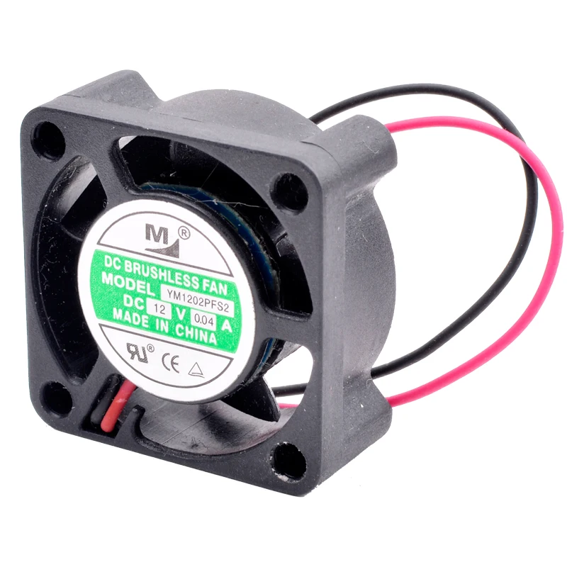 Оригинальный микро-вентилятор YM1202PFS2 2 5 см 25 мм 25x25x10 12 в пост. Тока 0 04a тихий
