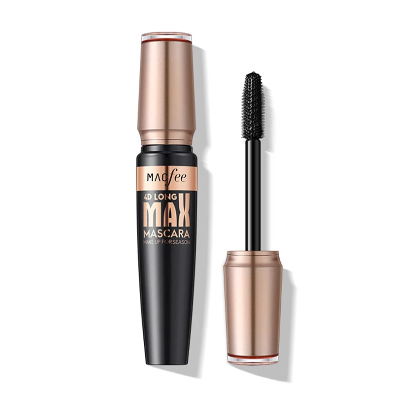 

Black Silk Fiber Lash Mascara Waterproof Quick Drying Eyelash Extension Thick Lengthening Eye Lashes Cosmetics