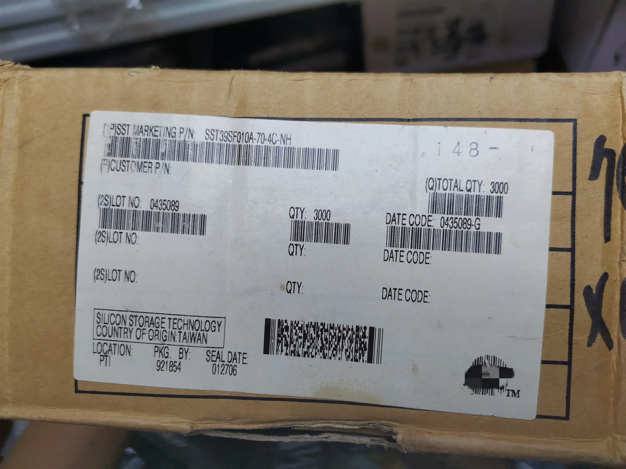 Новинка оригинальная деталь детская материнская плата SST39SF010A SST39SF010 деревянный