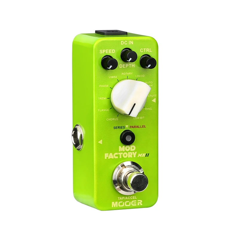 Mooer mod factory MKII electric guitar effector, modulation single block effector. 11 different modulation effect algorithms