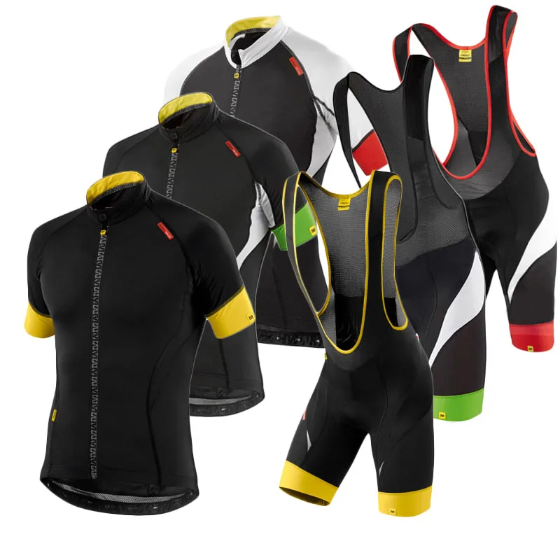 2019 Mavic Cycling Set Jersey Summer Team Short Sleeves Bike Clothing Ropa Ciclismo Sports Suit |