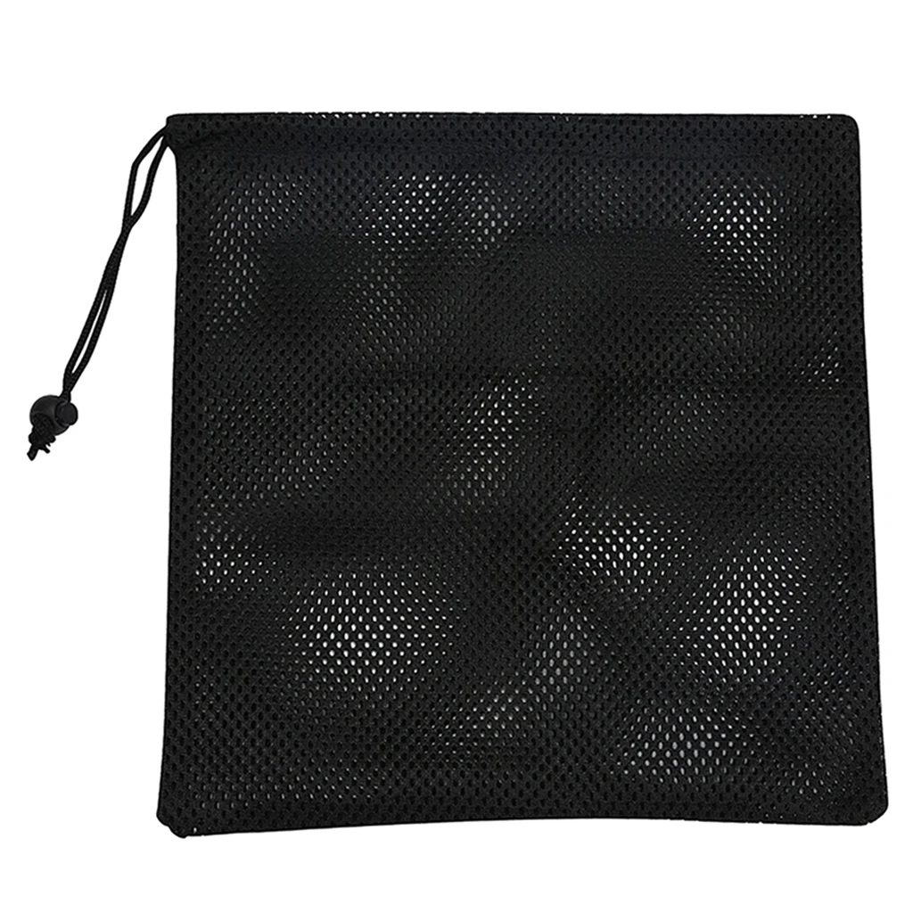 

Mesh Sports Equipment Bag. Multipurpose Nylon Bag with Drawstring