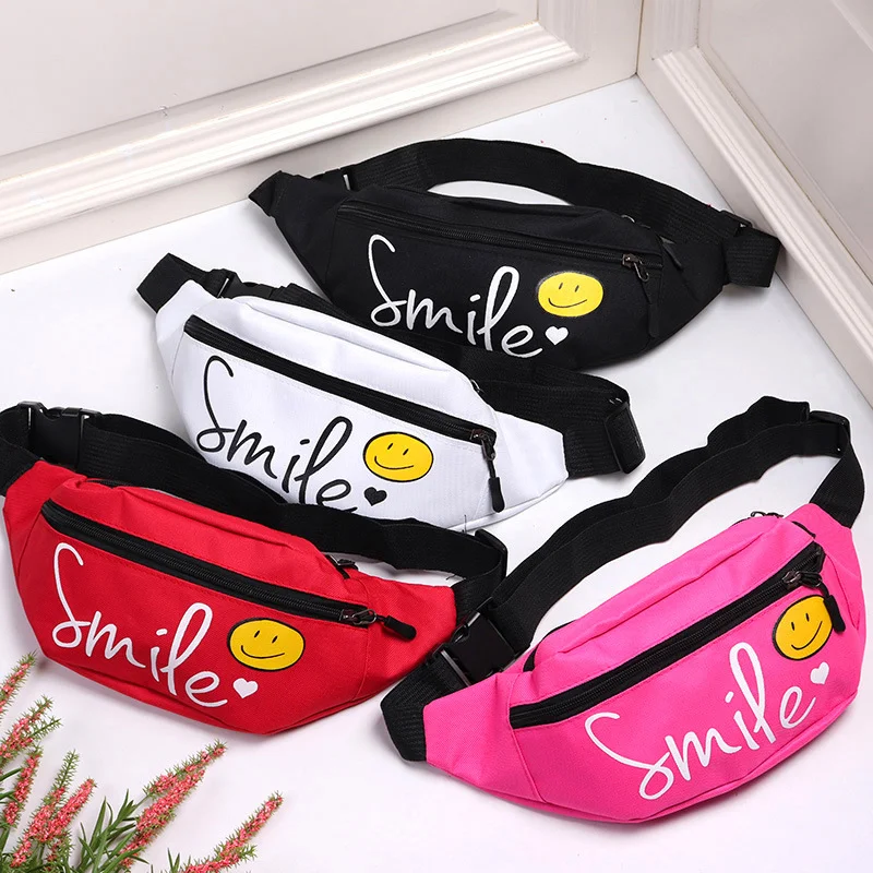 

1PC Women Belt Bag Banana Fanny Pack Oxford Waist Bags Travel Phone Money Card Holder Crossbody Chest Daypack Hip Bum