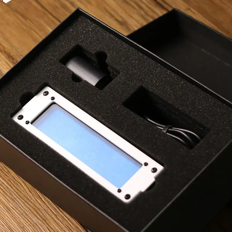 Креативные настольные часы VFD с экраном сделай сам цифровые Ретро электронные