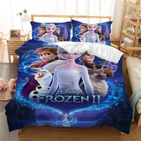 new anna elsa bedding set queen king size frozen bed set children girl duvet cover home textilescomforter bedding sets
