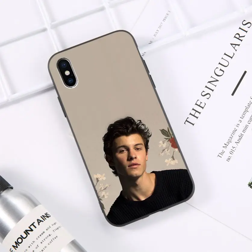 Чехол для телефона с канадской поп-певицей Шон мендесом чехол iPhone 11 pro XS MAX 8 7 6 6S Plus