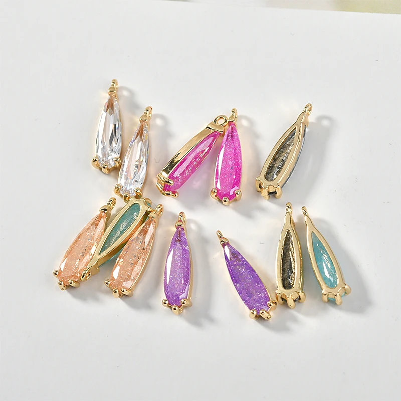 Сохраняет цвет с медным покрытием настоящего золота 18 K фотоцвет капли воды