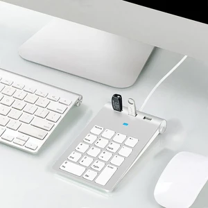 Клавиатура цифровая портативная, 18 клавиш, USB