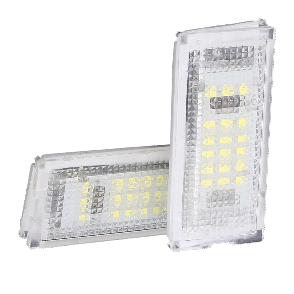 

2PCS Car Accessories Dropship Led License Plate Light Led Canbus Auto Tail Light White LED Bulbs For BMW 3er E46 4D 1998-2003