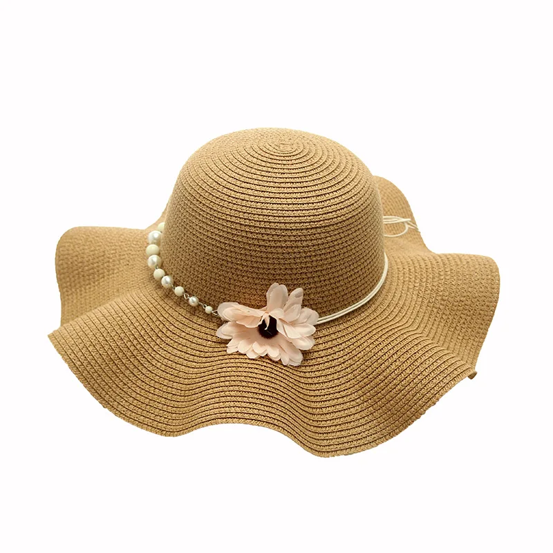 Шляпа женская летняя универсальная Солнцезащитная шляпа складная соломенная шляпа Солнцезащитная шляпа с волнистым покрытием пляжная шля...