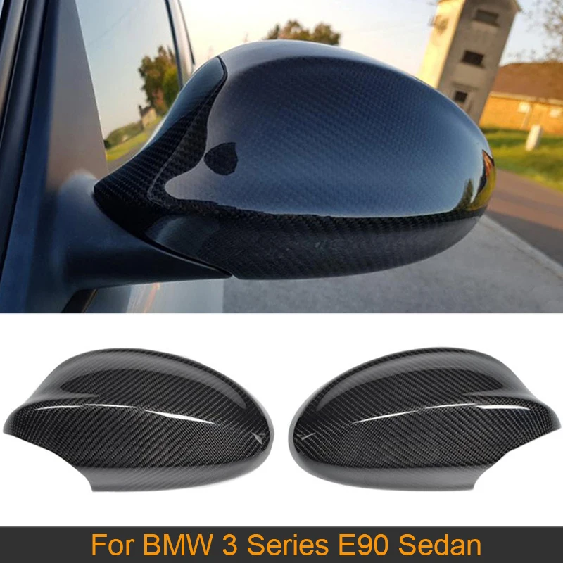 Колпачки для зеркала заднего вида из углеродного волокна BMW 3 серии E90 седан 318i 320i
