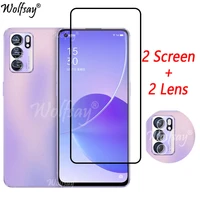 Full Cover Tempered Glass For Oppo Reno Screen Protector For Oppo Reno Camera Glass For Oppo Reno Pro Plus Glass