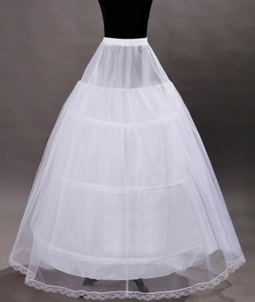 

Crinoline Slip gown wedding petticoat for women Bride Bridal White 2022