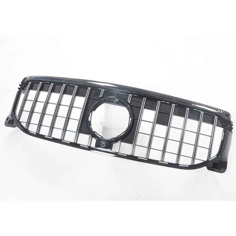 

Plastic Front Bumper Grill Mesh Racing Middle Grill GT Center Vertical Bar 2019-2020 For Mercedes-Benz GLB-Class X247 GLB200