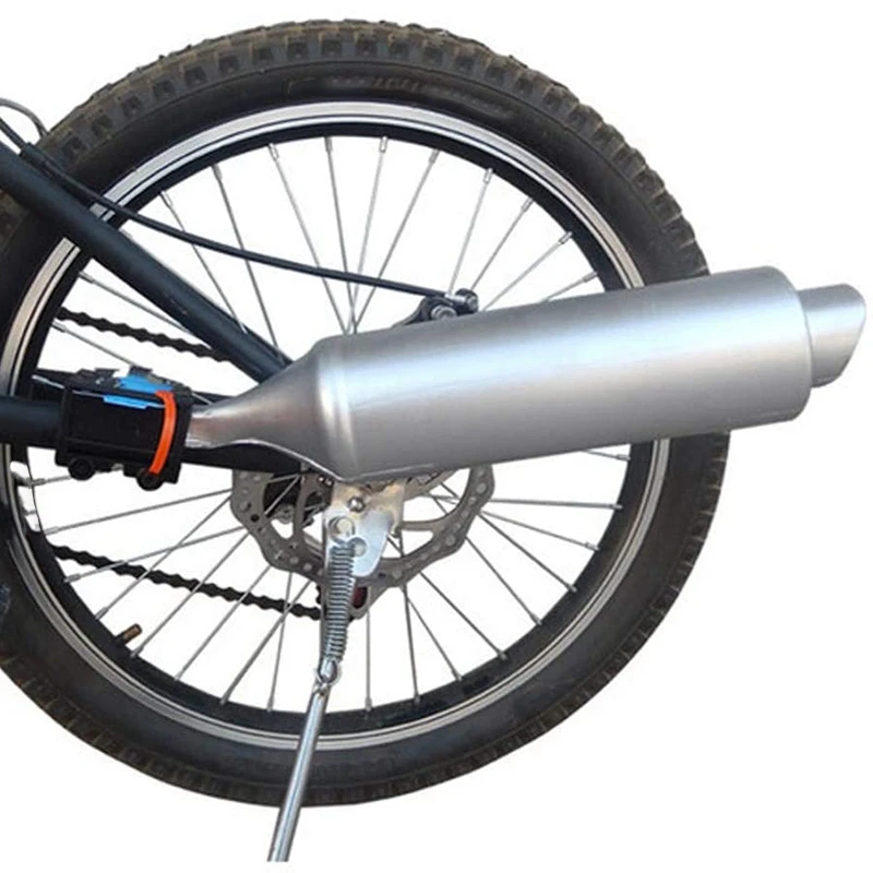 Bicycle Exhaust Sound System Bike Turbo Pipe with Effect Motorcycle Noise Maker Cycling Accessories | Спорт и развлечения