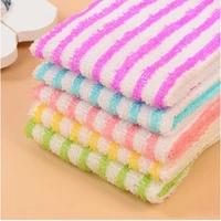 5pcs pack colorful microfiber anti grease dish cloth fiber washing towel magic kitchen cleaning wiping rags towel