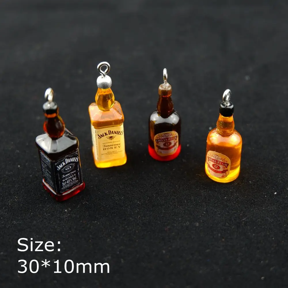 10 шт./лот подвески для виски из смолы браслетов ожерелий сережек изготовления