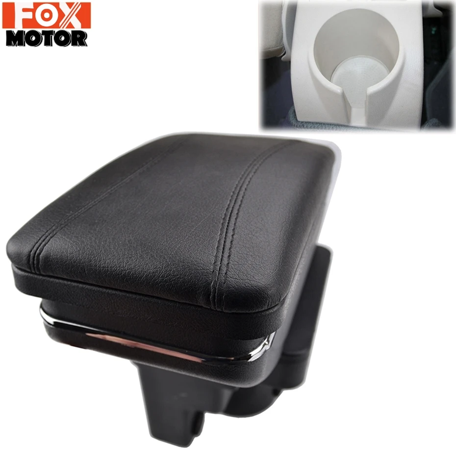 Для VW Golf Mk6 2008-2014 Vento Jetta Mk5 2006-2011 центральный консольный ящик для хранения