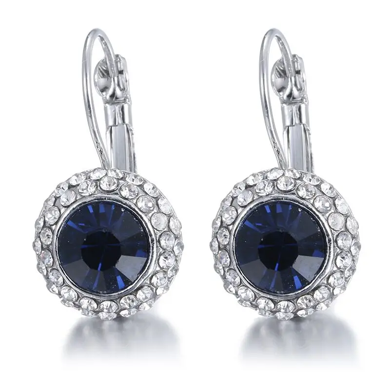 2019 Новинка Серьги-гвоздики женские из серебра 925 пробы