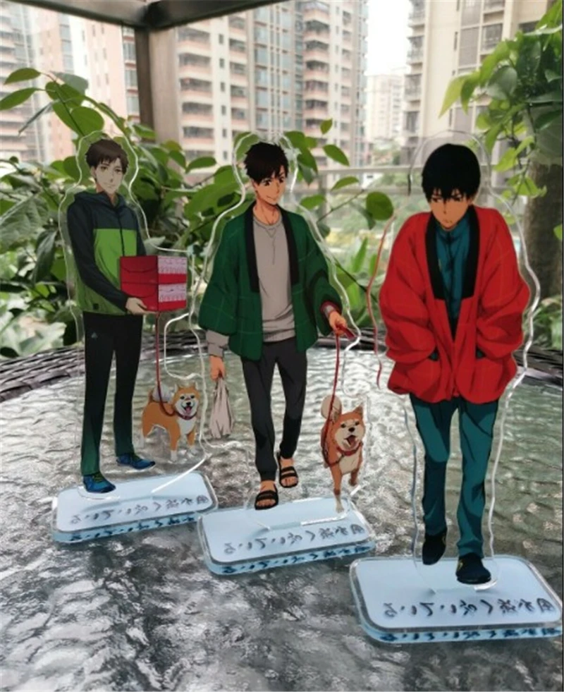 1 шт. японский аниме Беги с ветром фигурка на акриловой подставке реквизит для