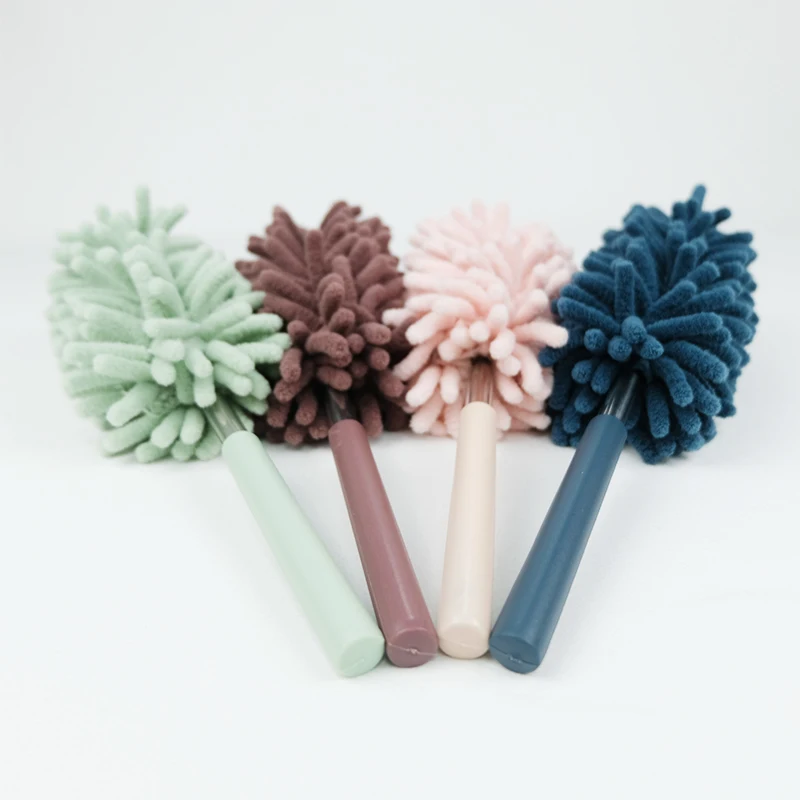 

Масштабируемая щетка для чистки автомобиля с длинной ручкой, Настольная домашняя щетка для чистки пыли из микрофибры, синели, пыли