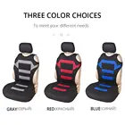 Комплект из 2 предметов, универсальные чехлы для автомобильных сидений, сетчатая губка, аксессуары для интерьера, футболка, дизайнерский чехол для передних сидений автомобиля, грузовика, фургонов