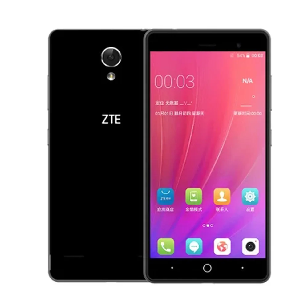 

Смартфон в наличии ZTE A603, 1 ГБ ОЗУ 16 Гб ПЗУ, четырехъядерный, 2400 мАч, 5 Мп, две SIM-карты, 4G LTE, разблокированный, экран 5,0 дюйма, Android