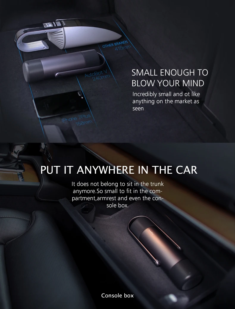 AutoBot 4800pa мощный автомобильный пылесос беспроводной ручной пылесос влажный/сухой автоматический портативный пылесос для автомобиля, дома, офиса
