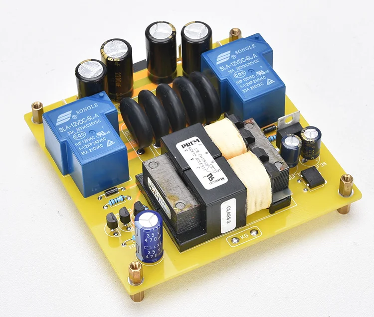

Assembeld 220V Soft-start Board For High-power Amplifier Max Current 30A