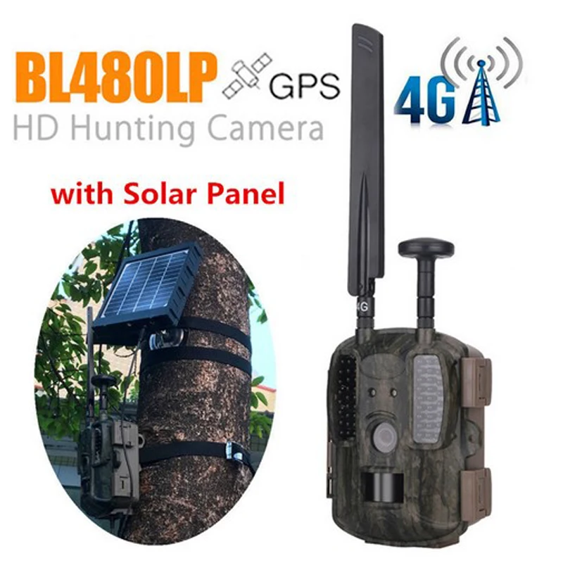 BL480L-P 4G охотничьи камеры с gps 4G LTE камеры дикой природы 12MP gps лес дикой природы камеры 4G сети Охотник камеры