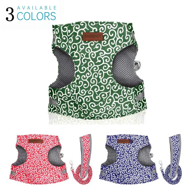 ошейник для собак шлейка товары Жилет домашних животных нагрудный комплект
